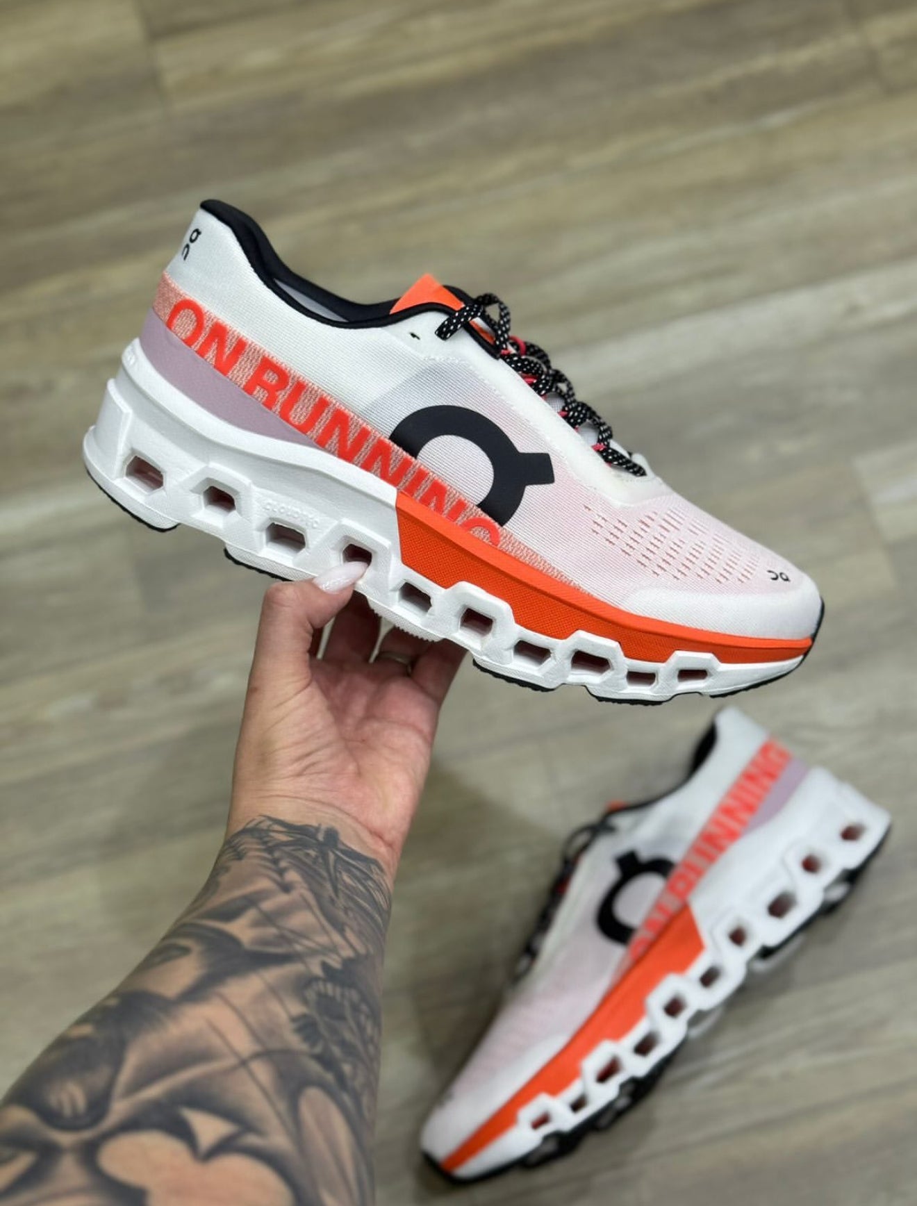 Tennis on running cloudmonster2 premium