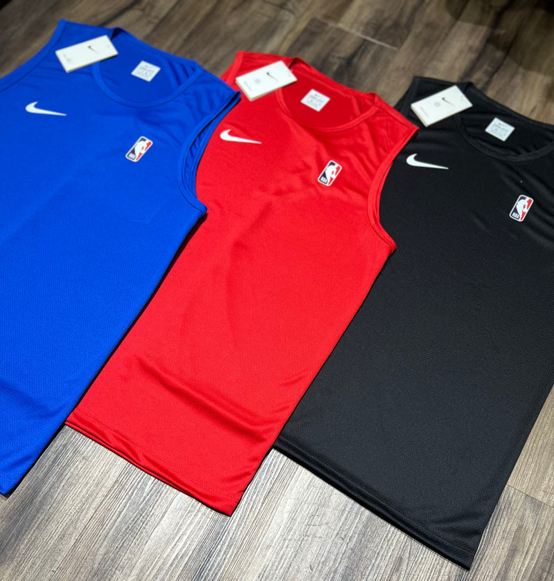 Kit com 3 regatas (NBA) dri-fit