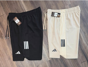 Kit com 2 Shorts dri-fit adidas faixa