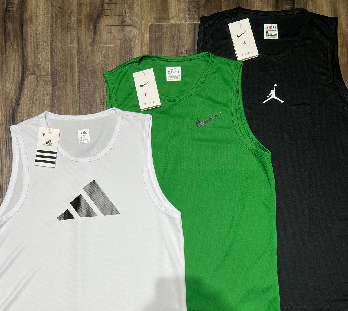 Kit com 3 regatas mescla