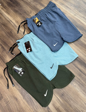 Kit 3 Bermudas Nike Dri-Fit Mauricinho Masculinas