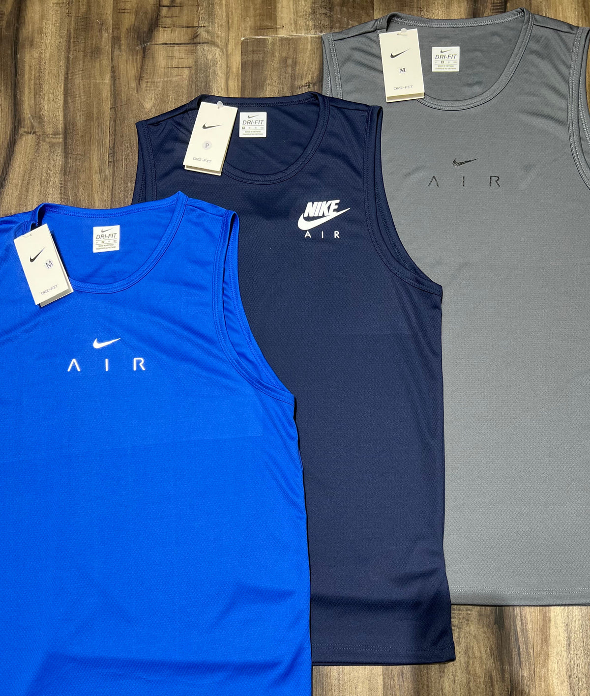 Kit com 3 regatas mescla