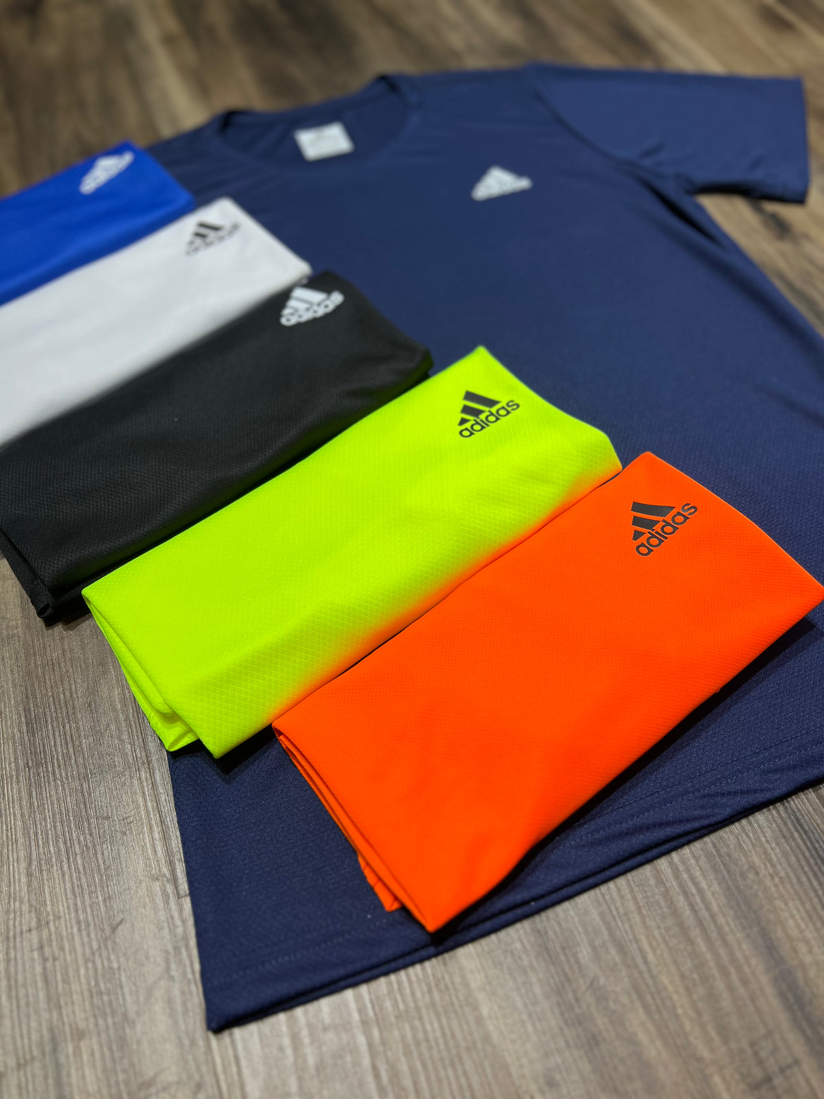 Kit especial com 6 camiseta adidas dri-fit