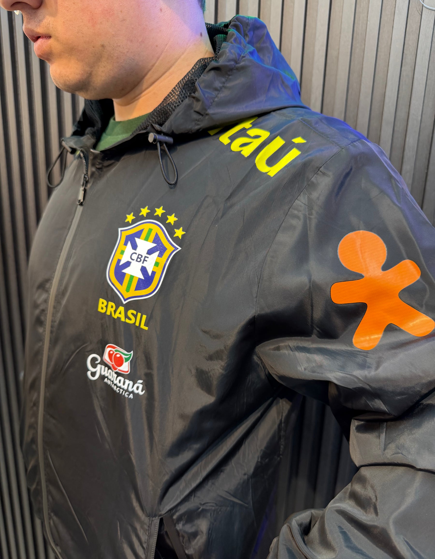Jaqueta Seleção - corta vento impermeável forrado