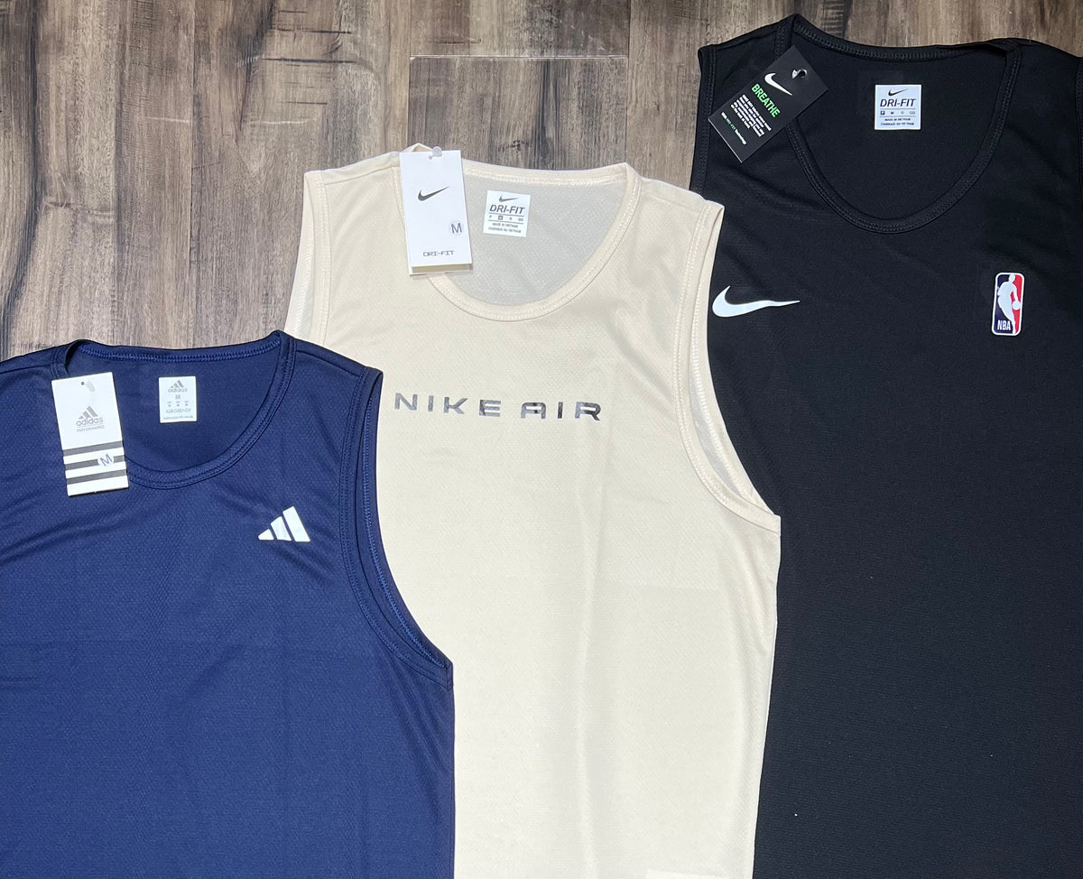 Kit com 3 regatas mescla