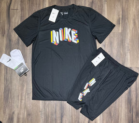 Oferta Kit nike camiseta shorts e meia
