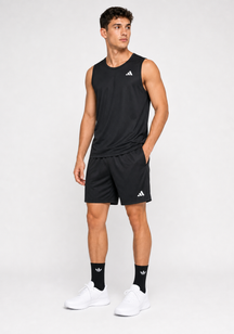 Kit Adidas Dri-Fit: Regata + Shorts + Meia (Modelo 2)