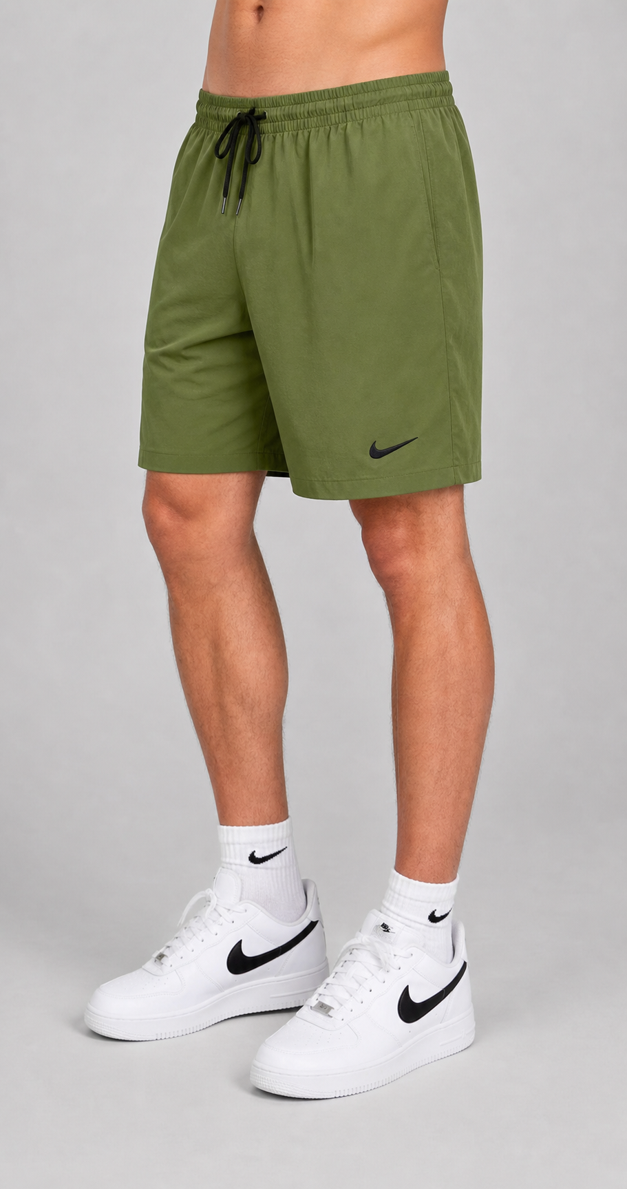 Kit 3 Bermudas Nike Dri-Fit corte reto Masculinas