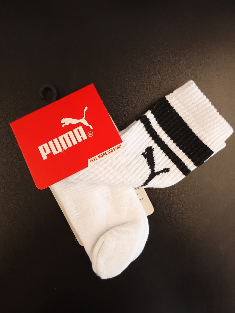 Par de meia longa Algodão - Puma