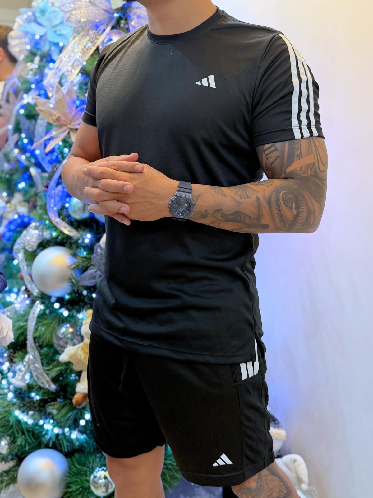 Conjunto Dri-Fit: Camiseta + Shorts - Adidas