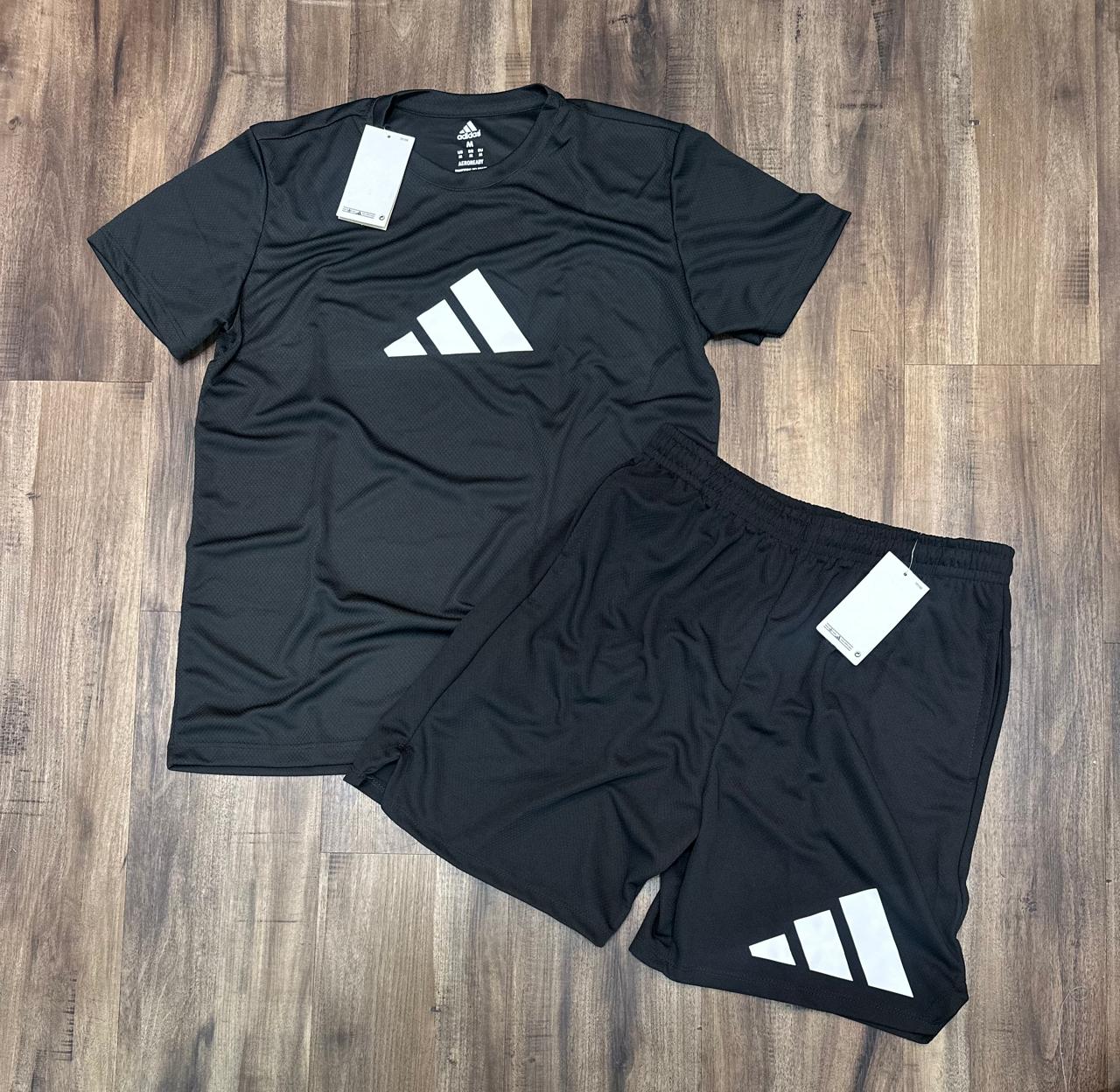 Conjunto Dri-Fit: Camiseta + Shorts - Adidas