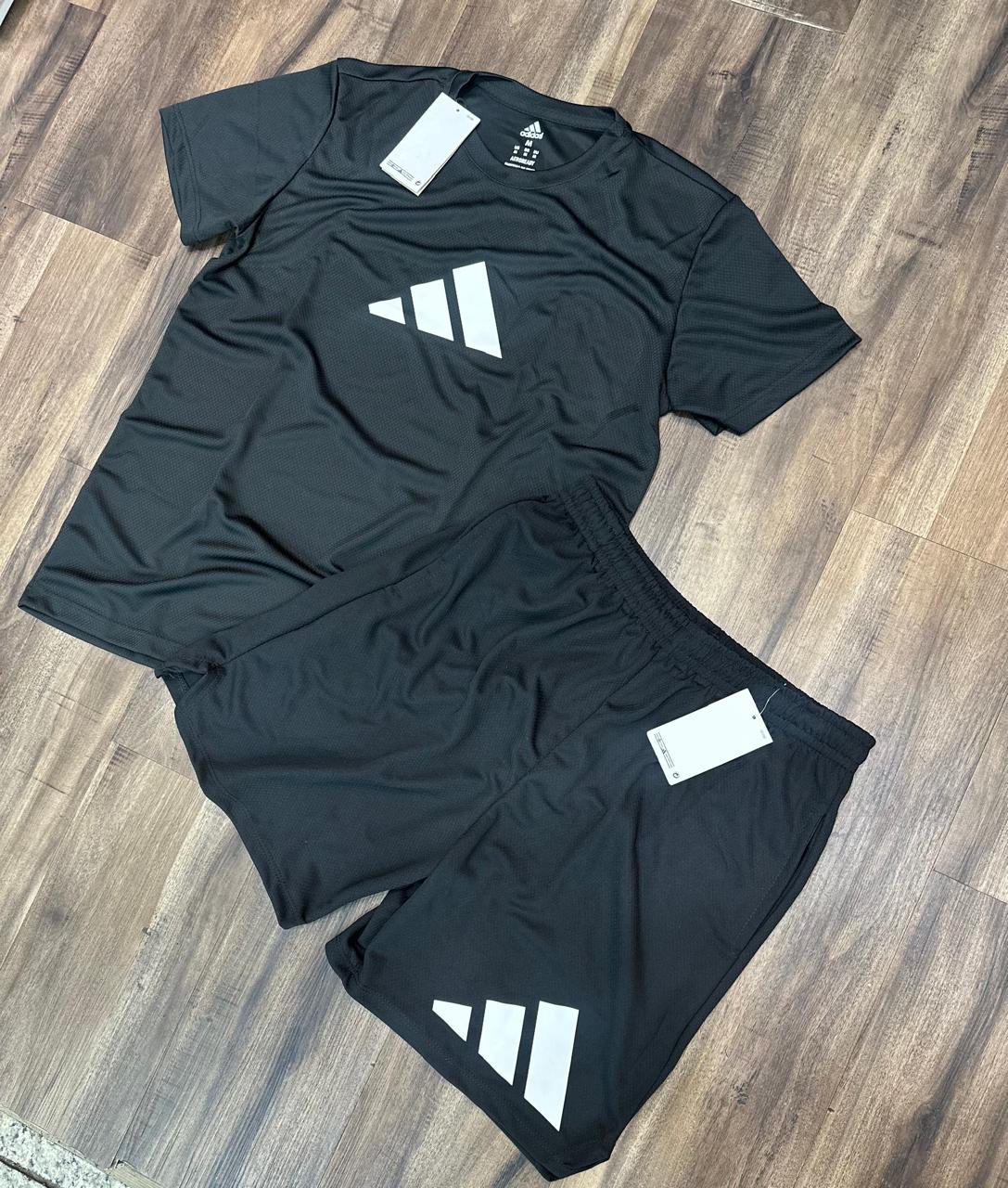 Conjunto Dri-Fit: Camiseta + Shorts - Adidas