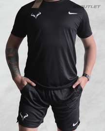 Conjunto Dri-Fit: Camiseta + Shorts - Nike / R. Nadal