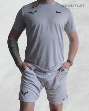 Conjunto Dri-Fit: Camiseta + Shorts - Nike / R. Nadal