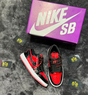 Jordan 1 Low  Vermelho Lançamento + relógio de Brinde