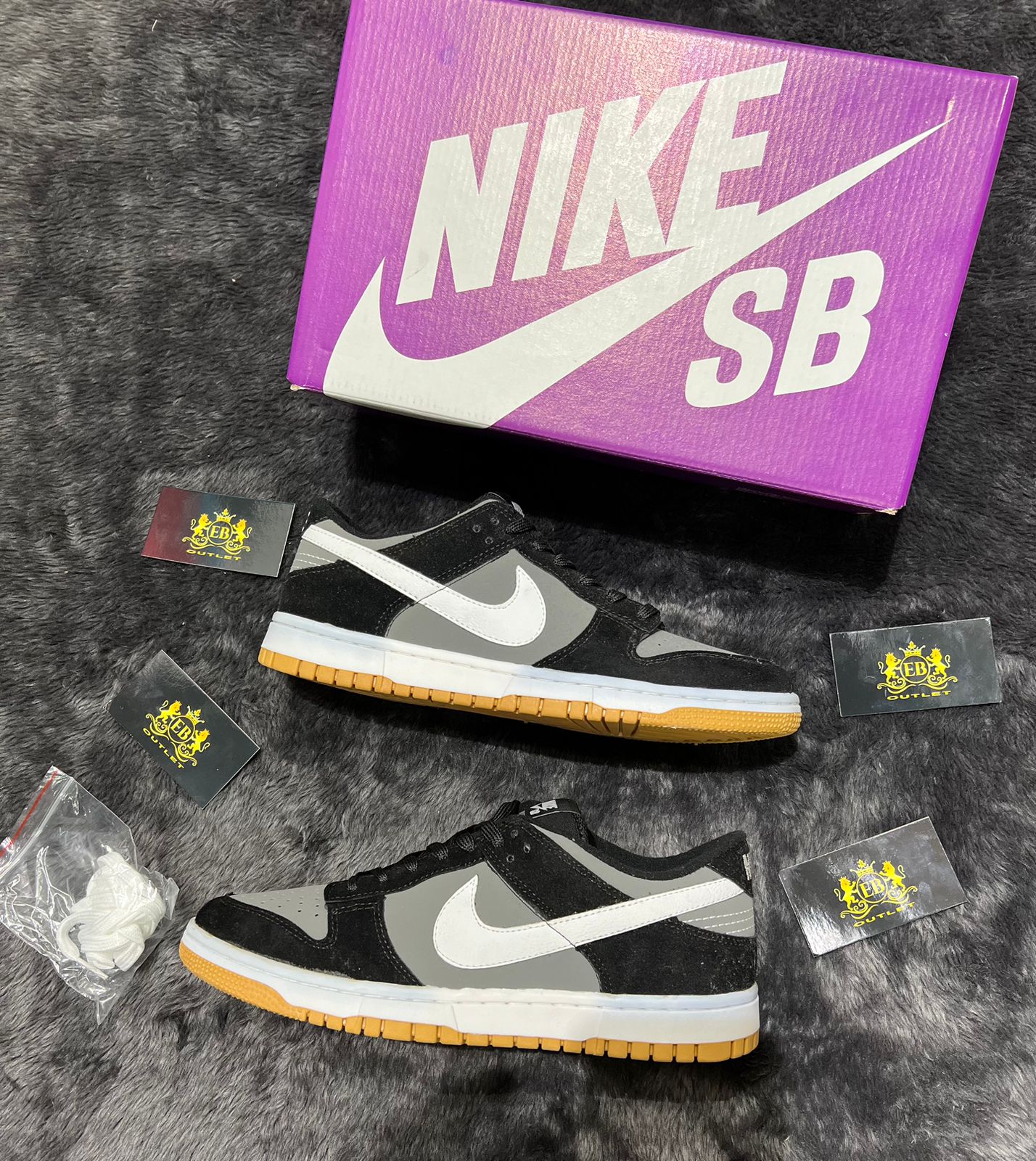 Dunk Low Sola Marrom lançamento + Relógio de Brinde