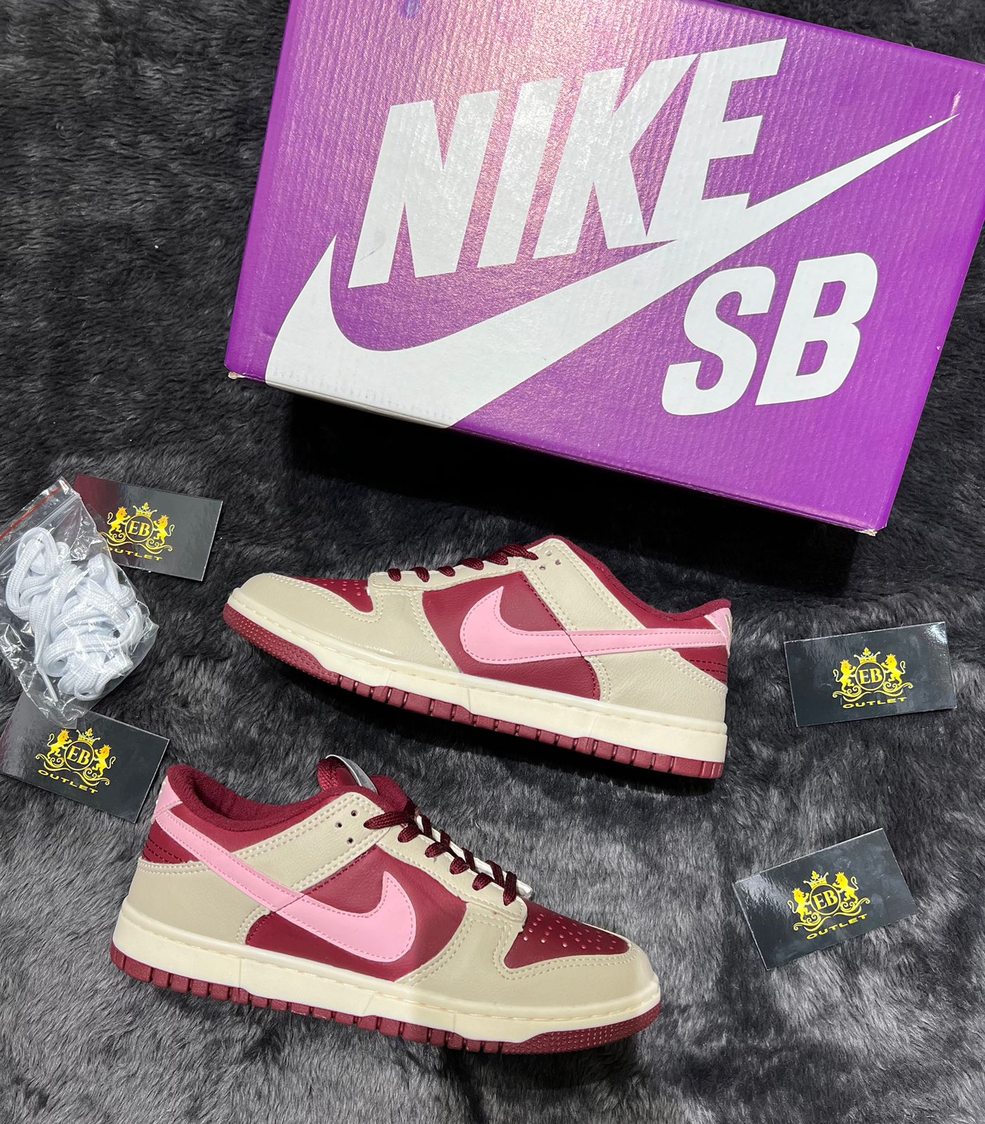 Dunk Low Lilás lançamento + Relógio de Brinde