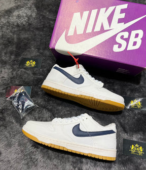 Dunk Low White/Azul 5lançamento + relógio de brinde