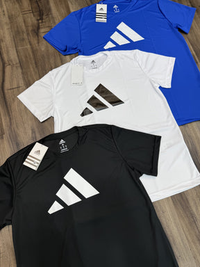 Kit com 3 camisetas adidas dri-fit