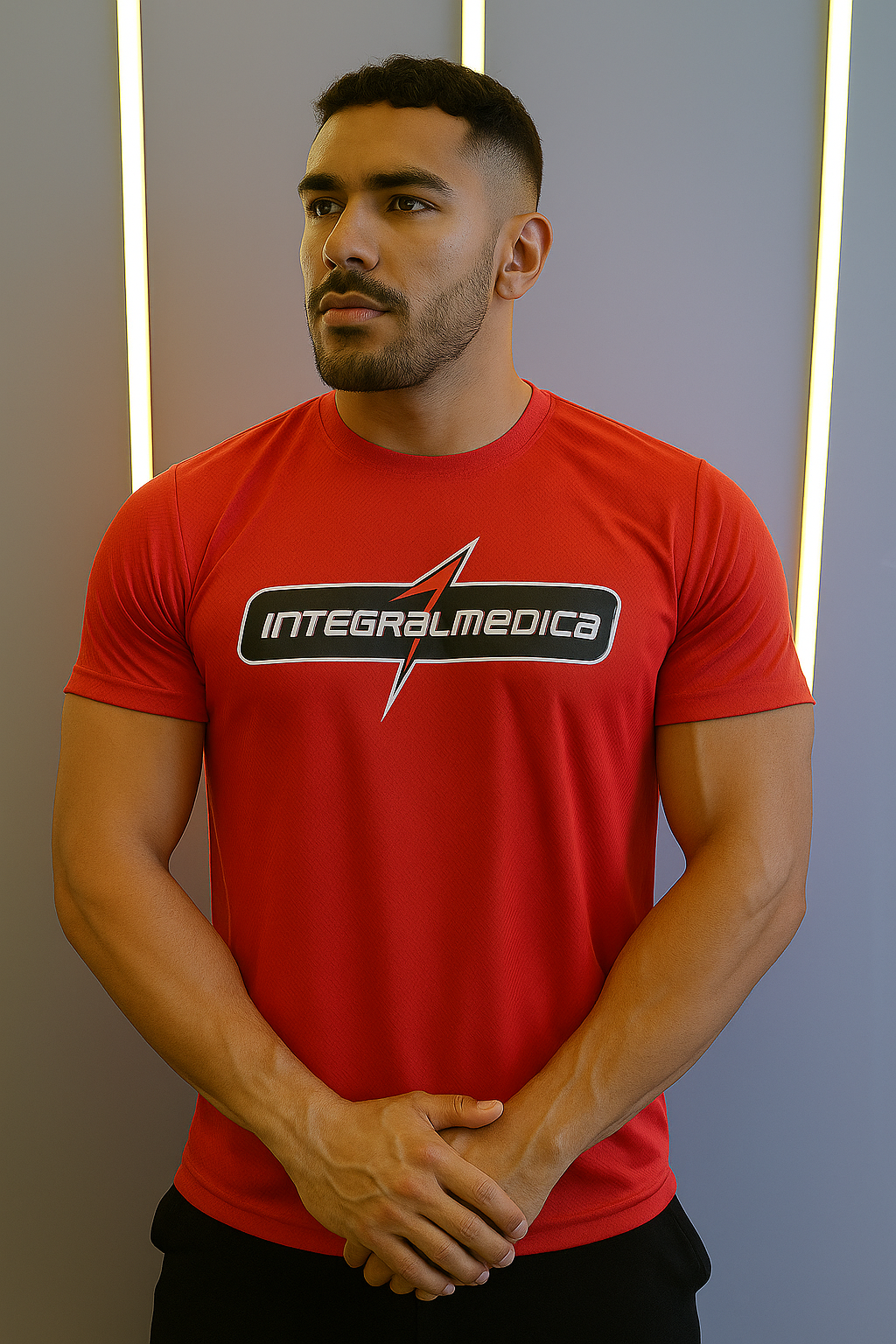 Camiseta marca suplementos