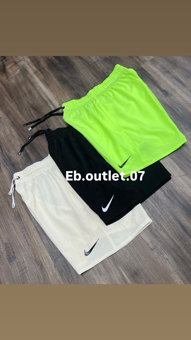 Bermuda Shorts dri-fit nike kit 3 unidades