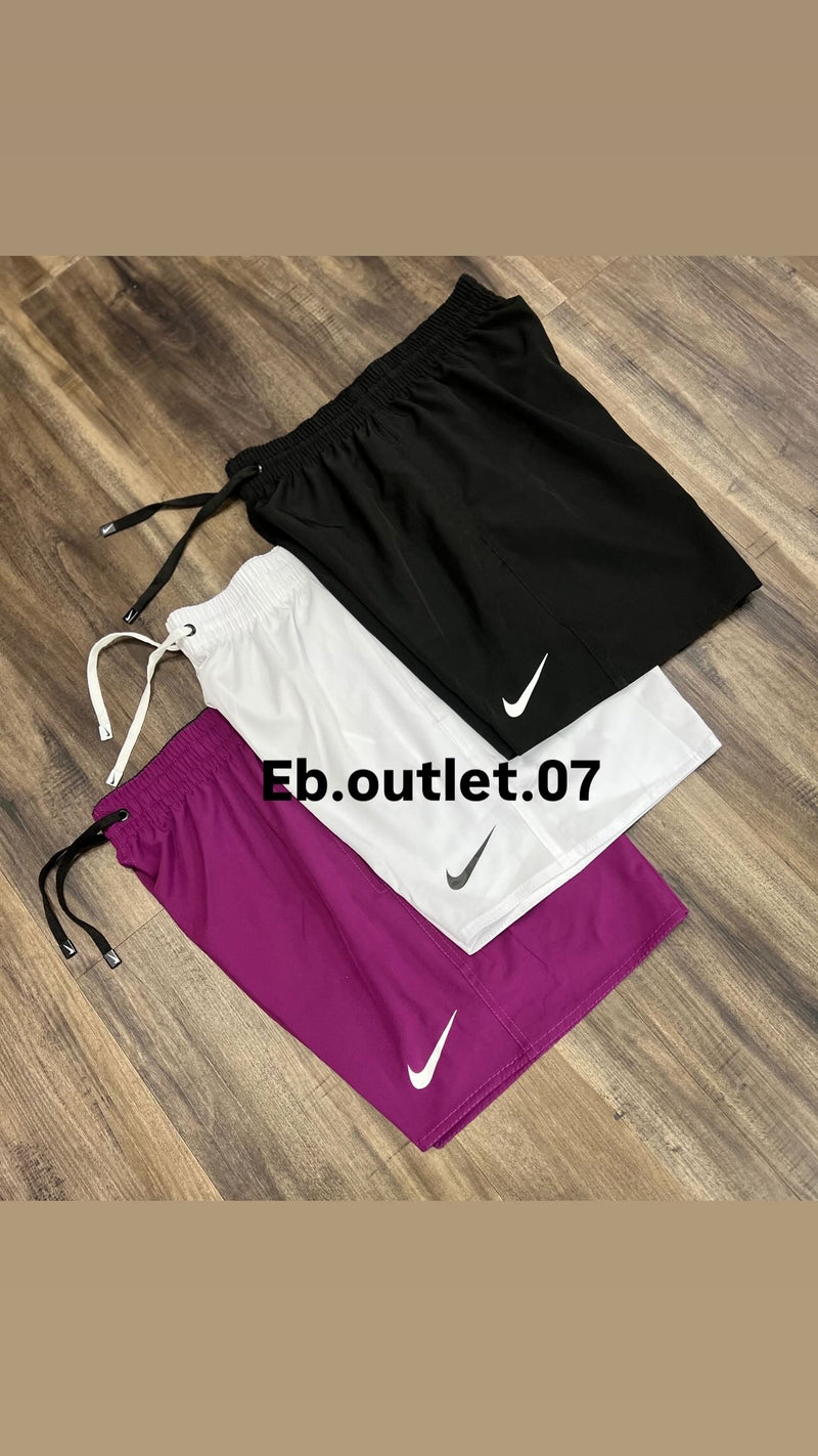 Bermuda Shorts dri-fit nike kit 3 unidades