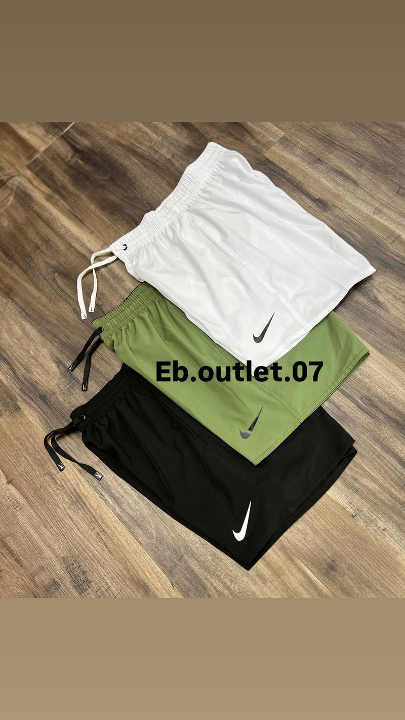 Bermuda Shorts dri-fit nike kit 3 unidades