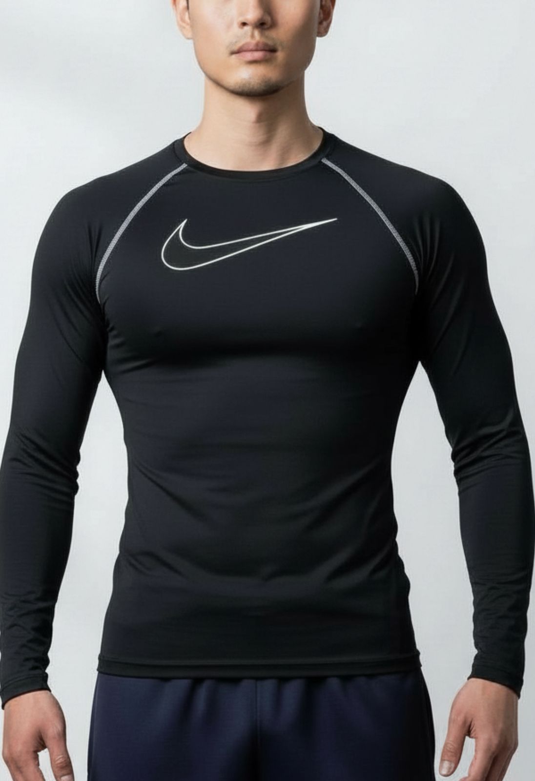 Camiseta Térmica Nike pro Lançamento Compressão manga longa