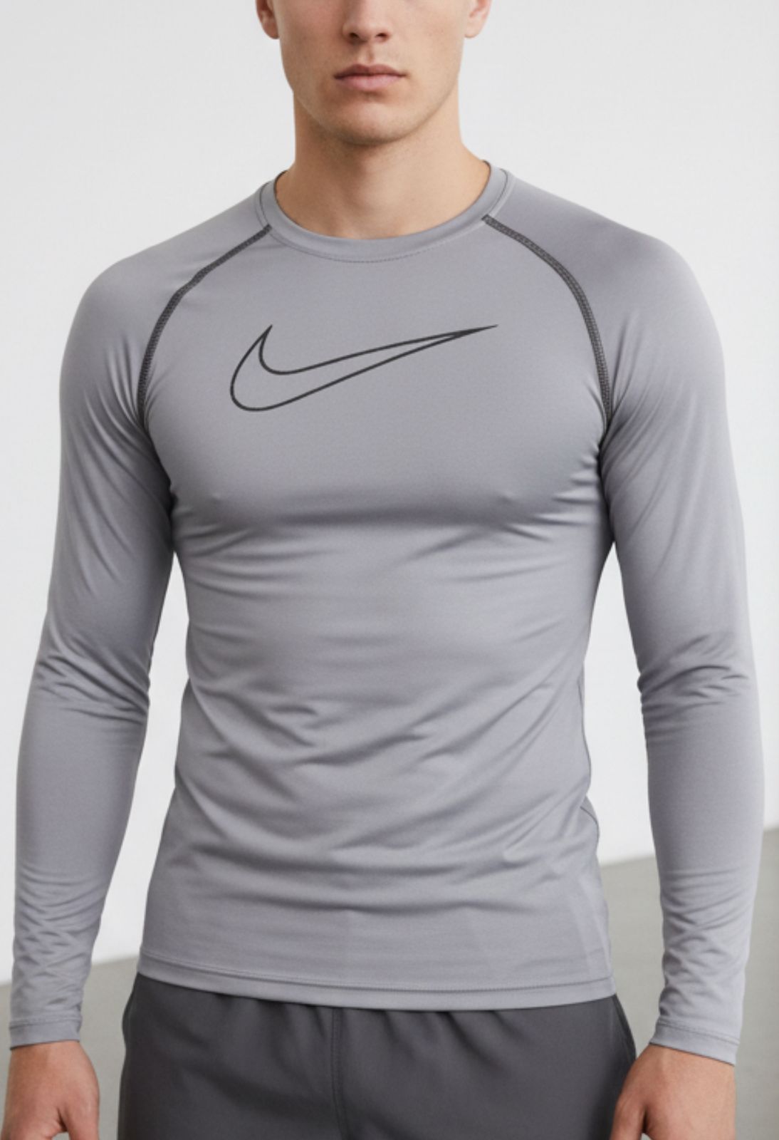 Camiseta Térmica Nike pro Lançamento Compressão manga longa