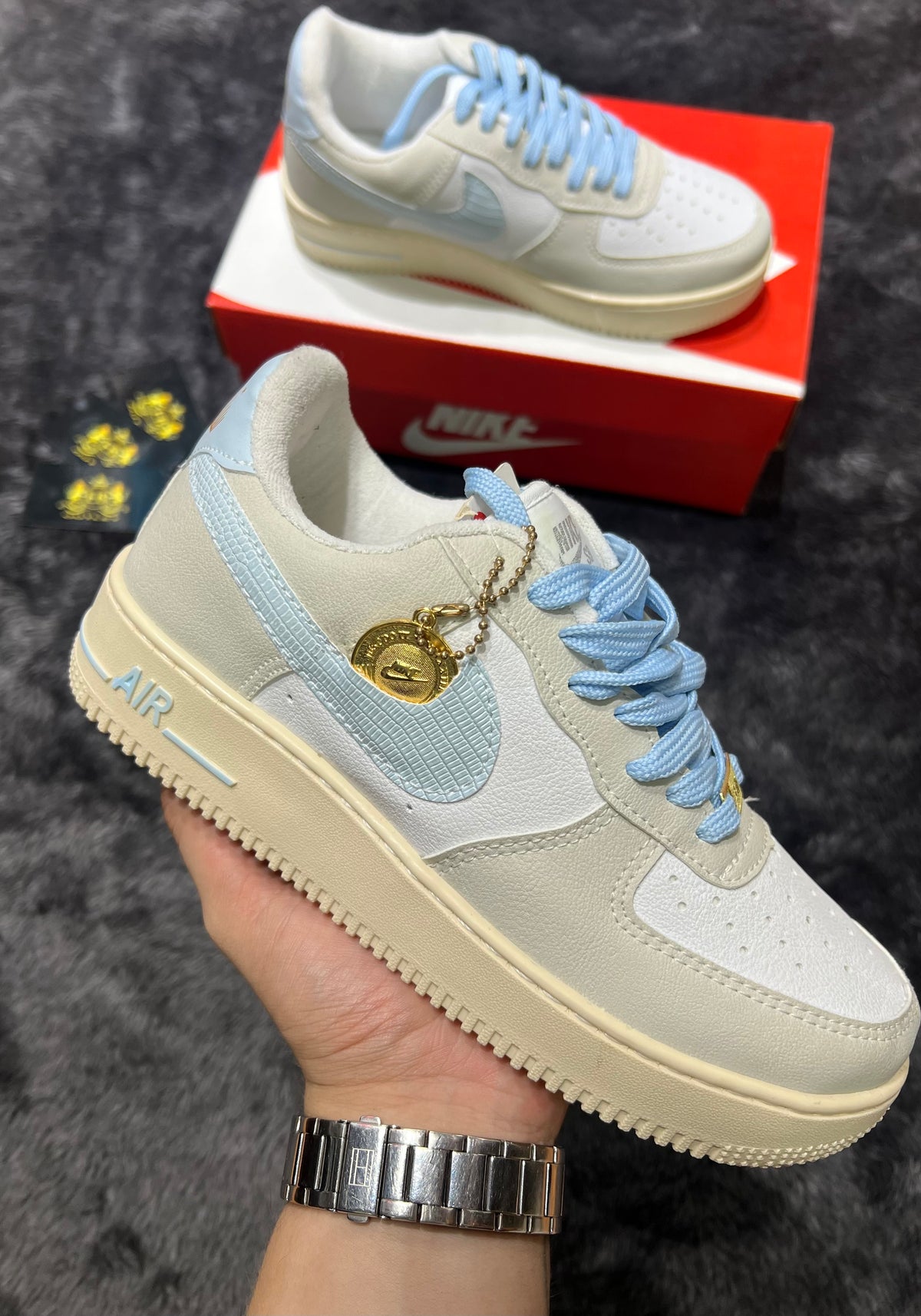 Air Force 1’07 SE sisterhood lançamento + relógio de Brinde