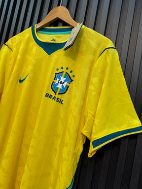 Camiseta Seleção Brasileira Dri-Fit Modelo Jogador + Boné Exclusivo Grátis