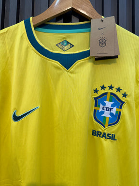 Camiseta Seleção Brasileira Dri-Fit Modelo Torcedor + Boné Exclusivo Grátis
