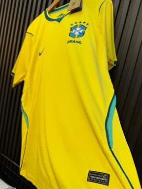 Camiseta Seleção Brasileira Dri-Fit Modelo Torcedor + Boné Exclusivo Grátis