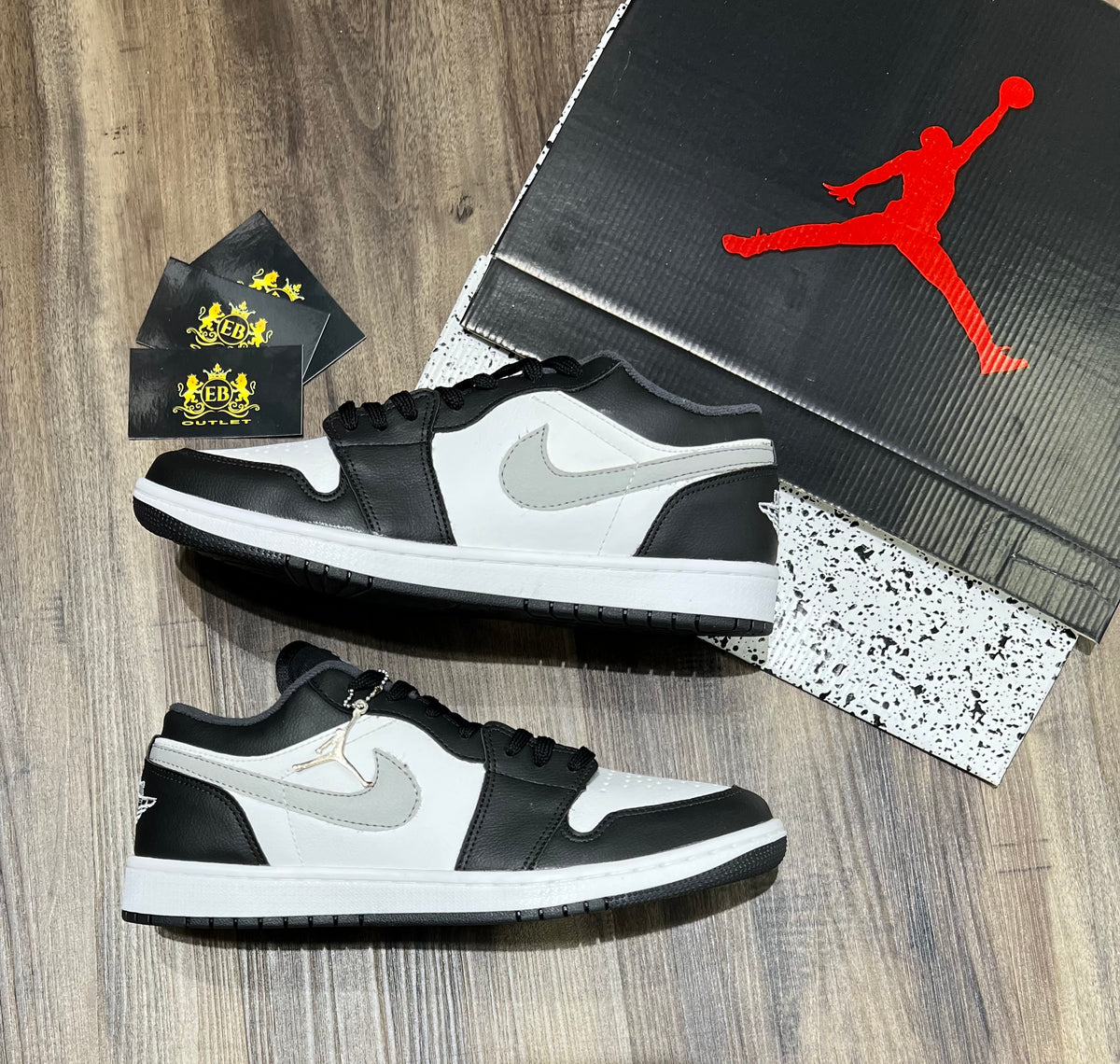 Jordan 1 Low  Preto Lançamento + relógio de Brinde