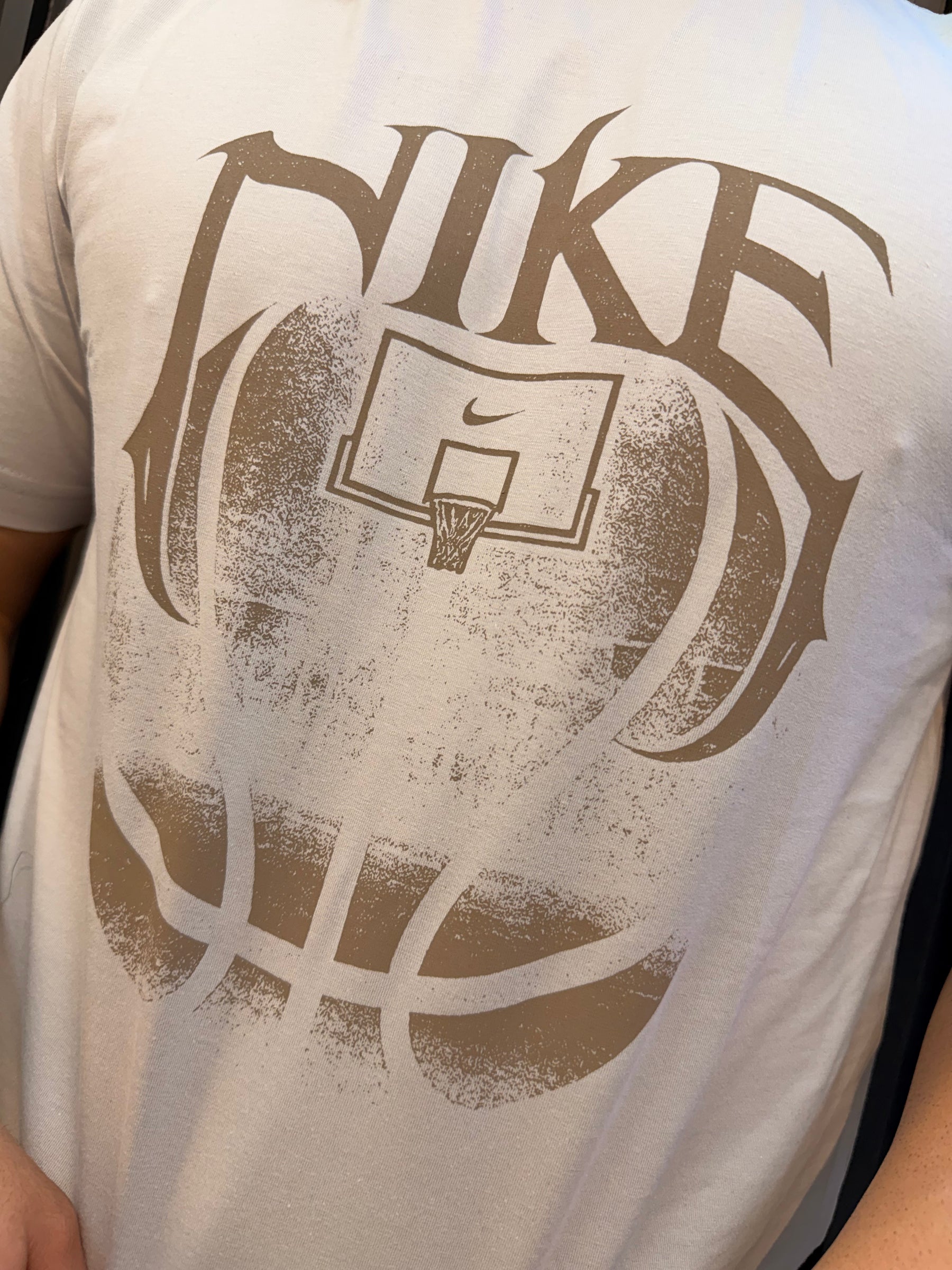 Camiseta Nike Tee OC Erkek Beyaz - Malha 30.1
