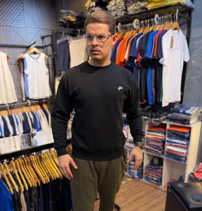Moletom Nike Swoosh - Gola Careca | 3 Cabos Flanelado