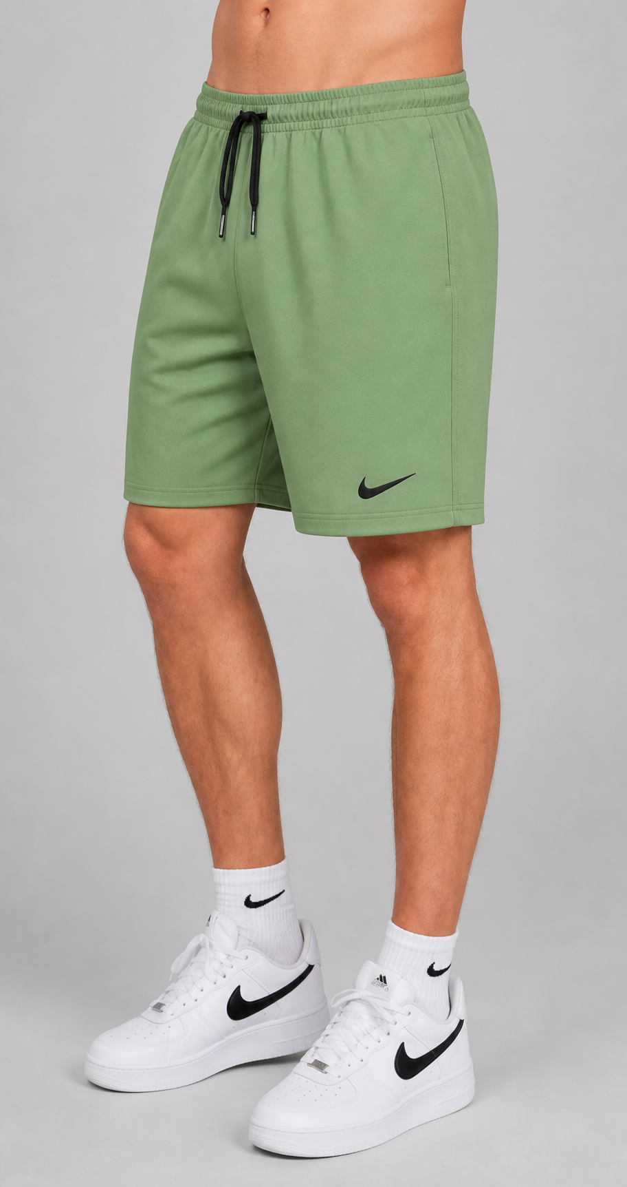 Kit 3 Bermudas Nike Dri-Fit corte reto Masculinas