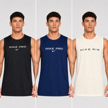 Kit 3 Regatas Nike Dri-Fit