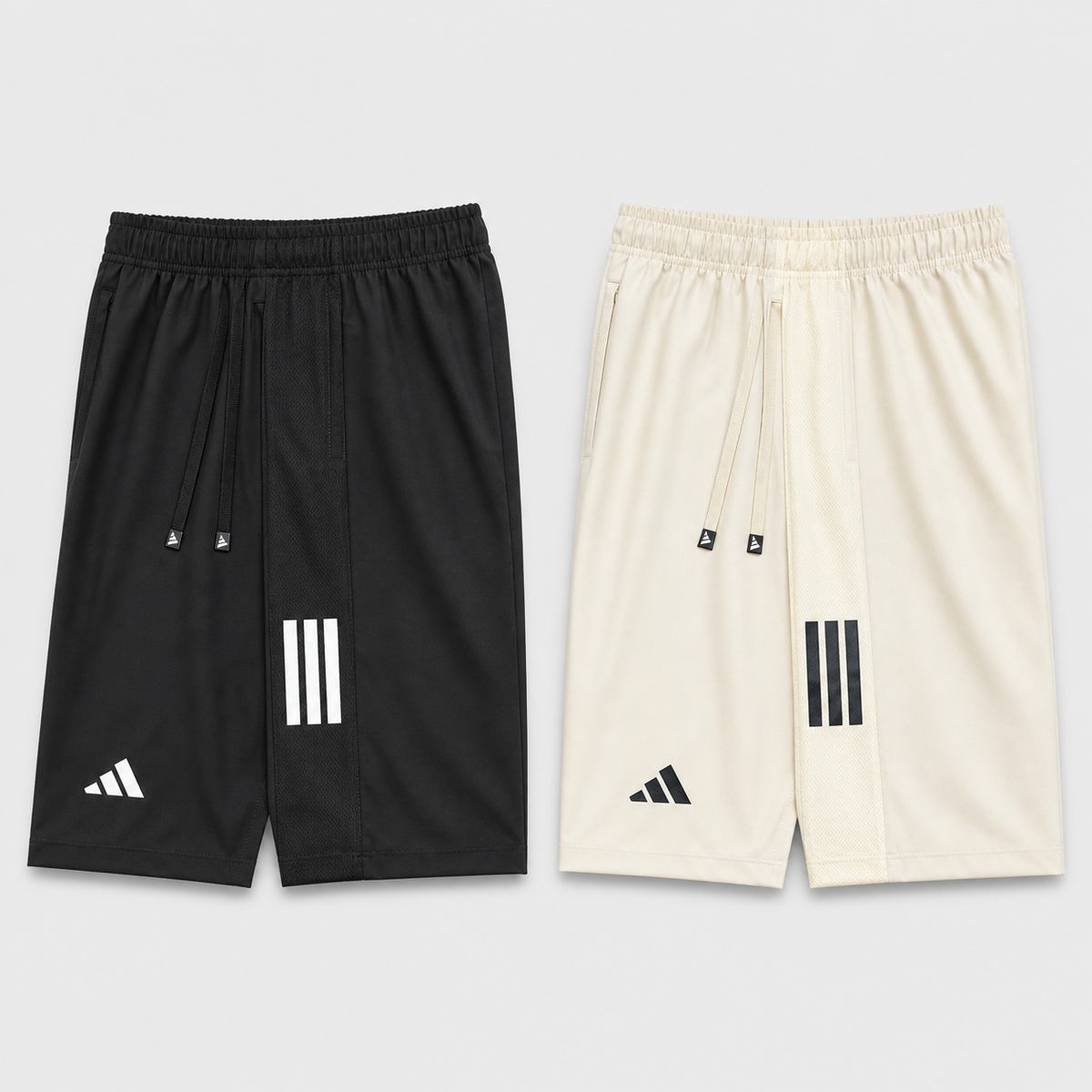 Kit 2 Shorts Adidas Faixa - detalhe
