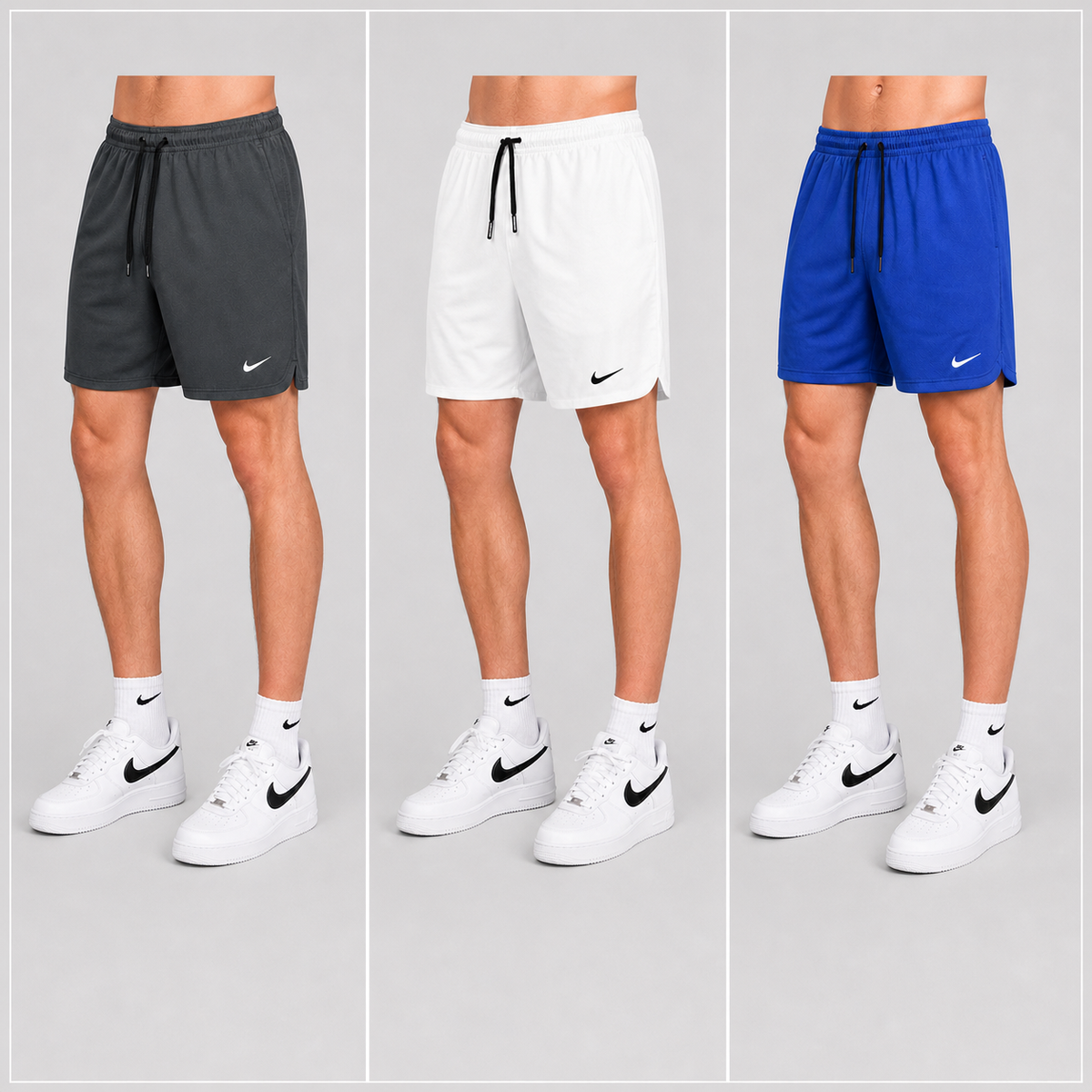 Kit 3 Shorts Dri-Fit Nike - Masculinos mauricinho