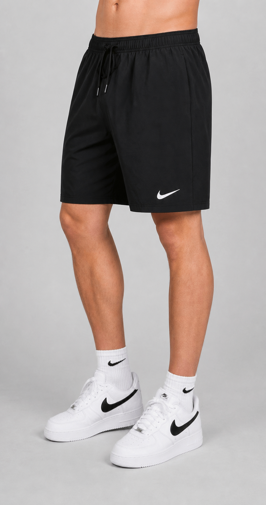 Kit 3 Bermudas Nike Dri-Fit corte reto Masculinas