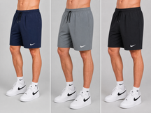 Kit 3 Bermudas Nike Dri-Fit corte reto Masculinas