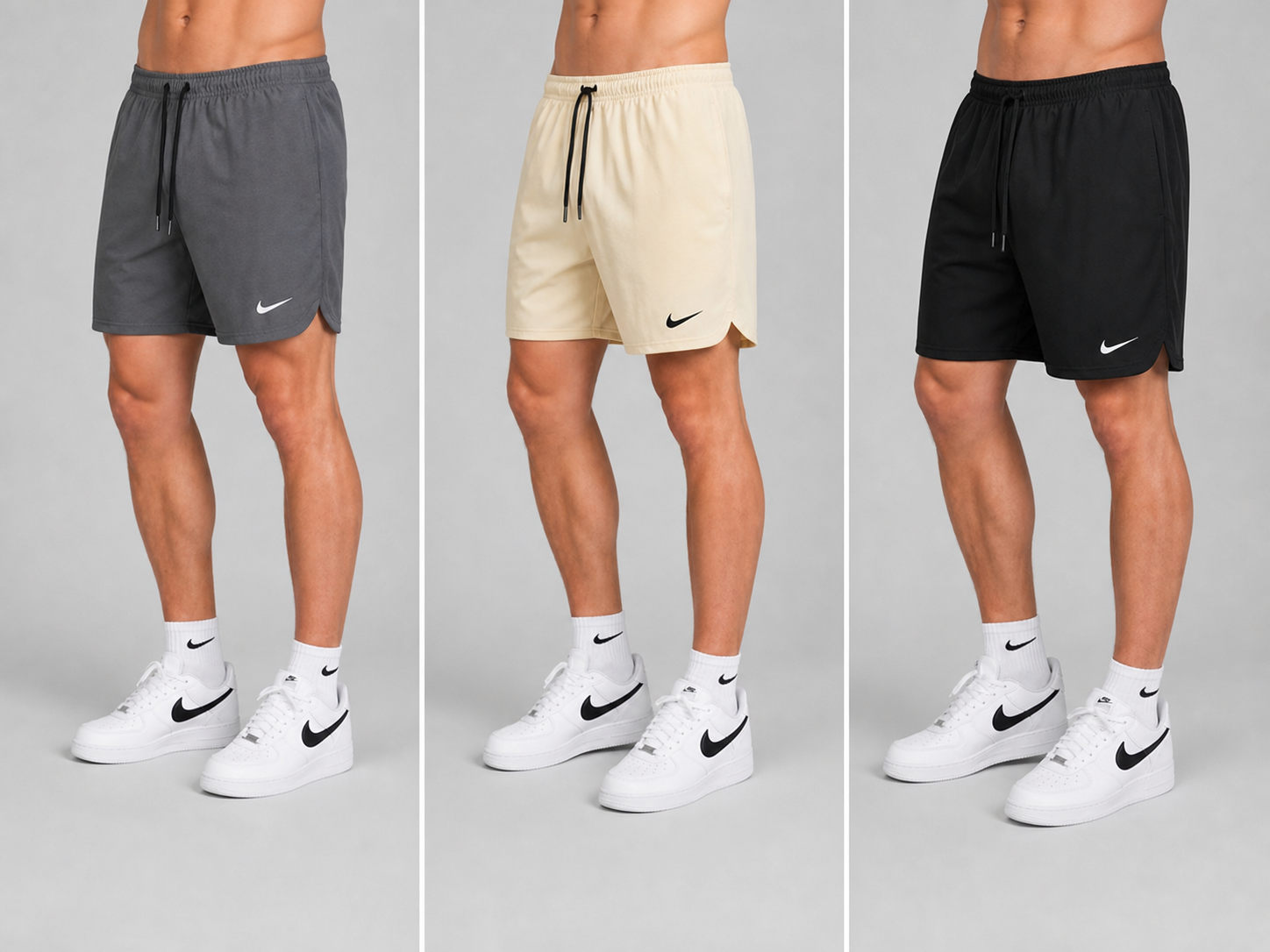 Kit 3 Shorts Dri-Fit Nike - Masculinos mauricinho