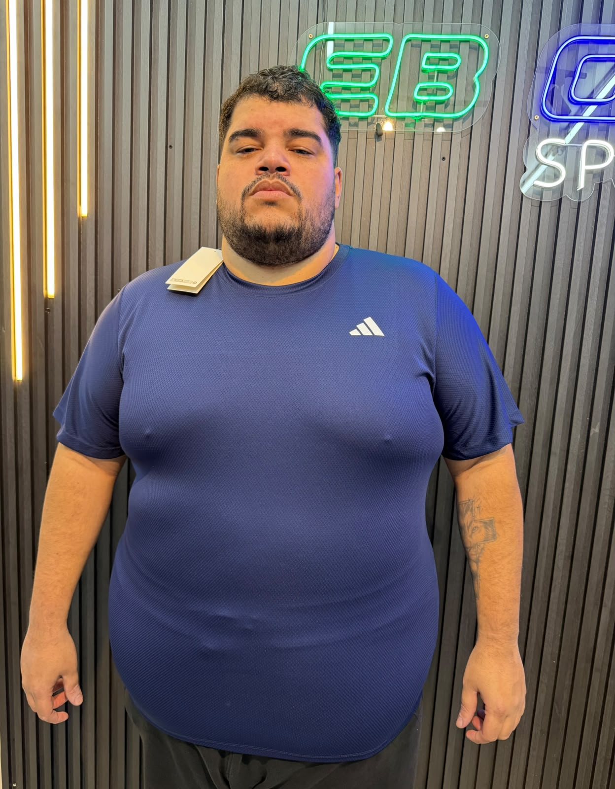 Camiseta Dri-fit Plus Size unidade - Adidas
