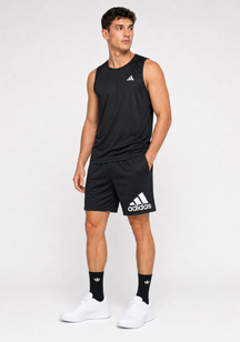 Kit Adidas Dri-Fit: Regata + Shorts + Meia (Modelo 2)