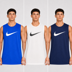 Kit 3 Regatas Nike Dri-Fit