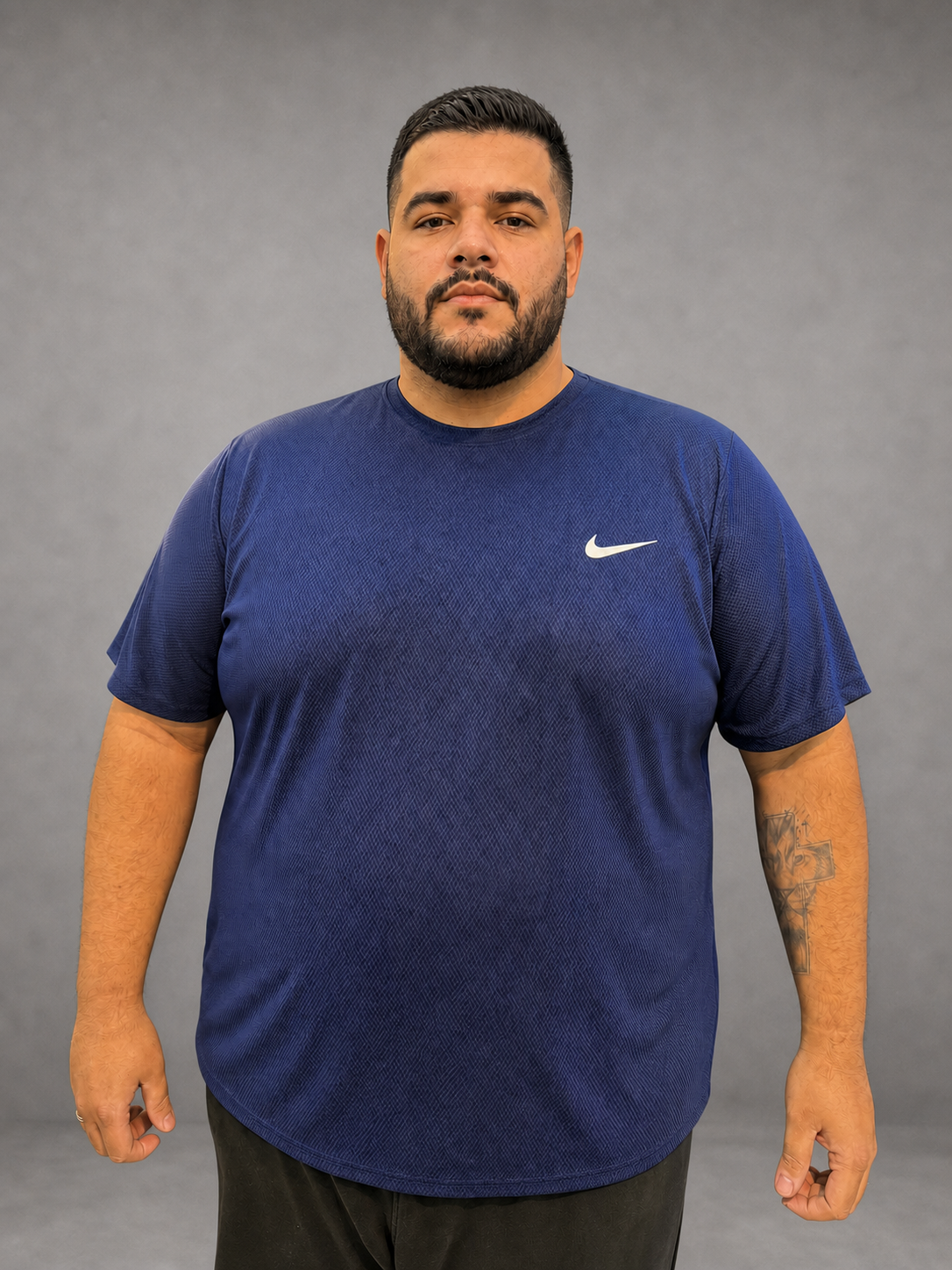 Camiseta Dri-fit Plus Size unidade - Nike - marinho