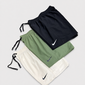 Kit 3 Bermudas Nike Dri-Fit corte reto Masculinas