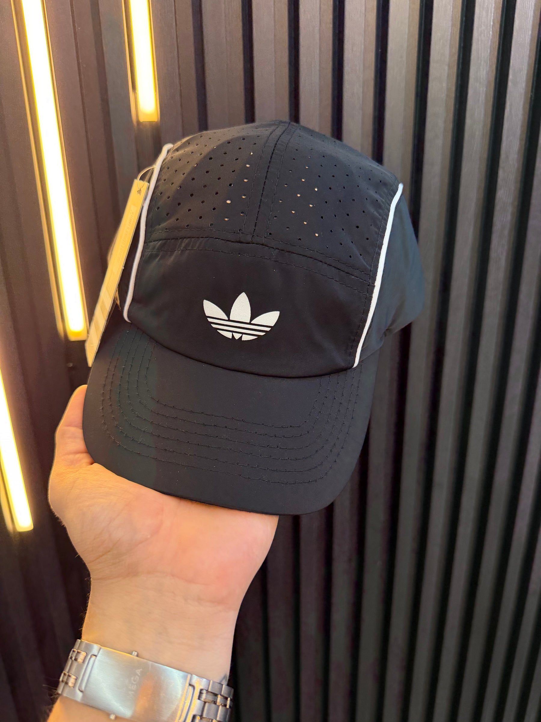 Boné Adidas Trefoil - Preto