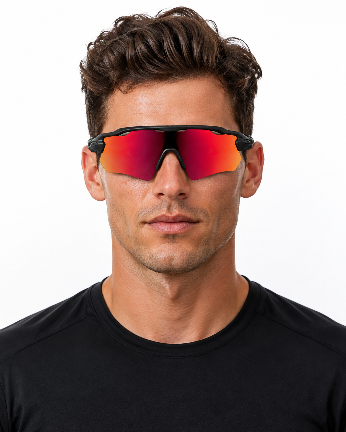 Óculos de Sol Oakley Radar Preto Lente Vermelha